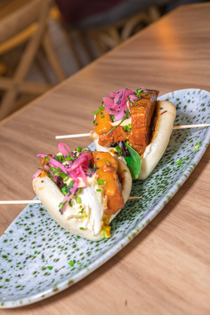 Bao de panceta thai a baja temperatura