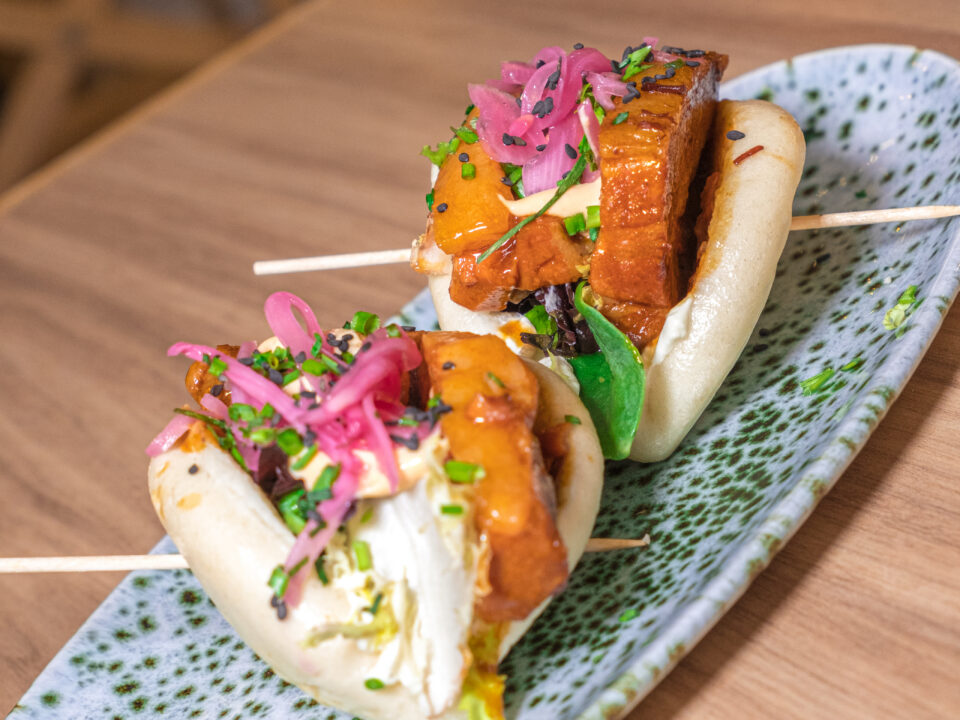 Bao de panceta thai a baja temperatura