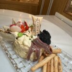 Ensaladilla de marisco con mejillones en escabeche